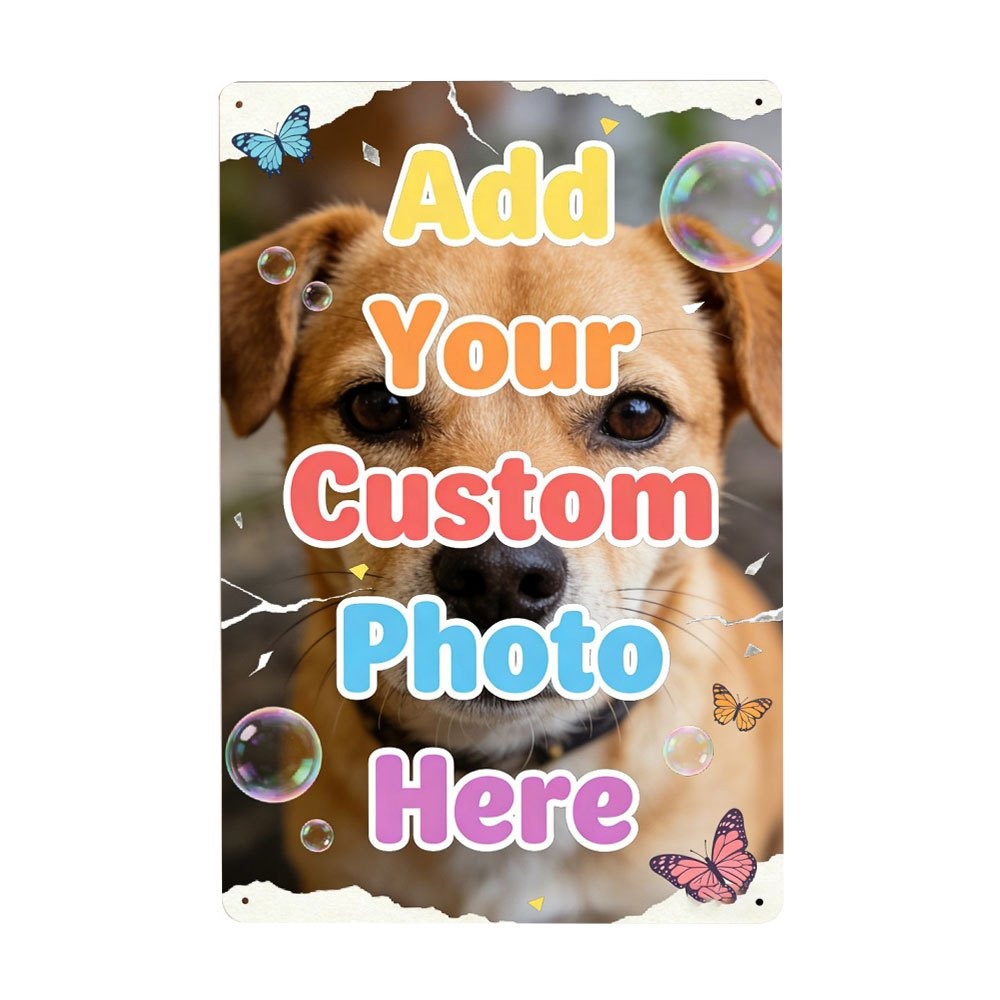 Home Bar Accessories - 20x30cm 8x12Inch Multi Pattern Customizable Metal