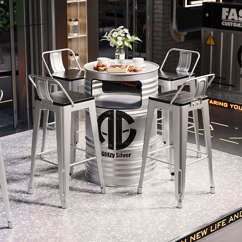 ‌Industrial Bar Table | Metal  - Home Bar Stools ulasan dan harga