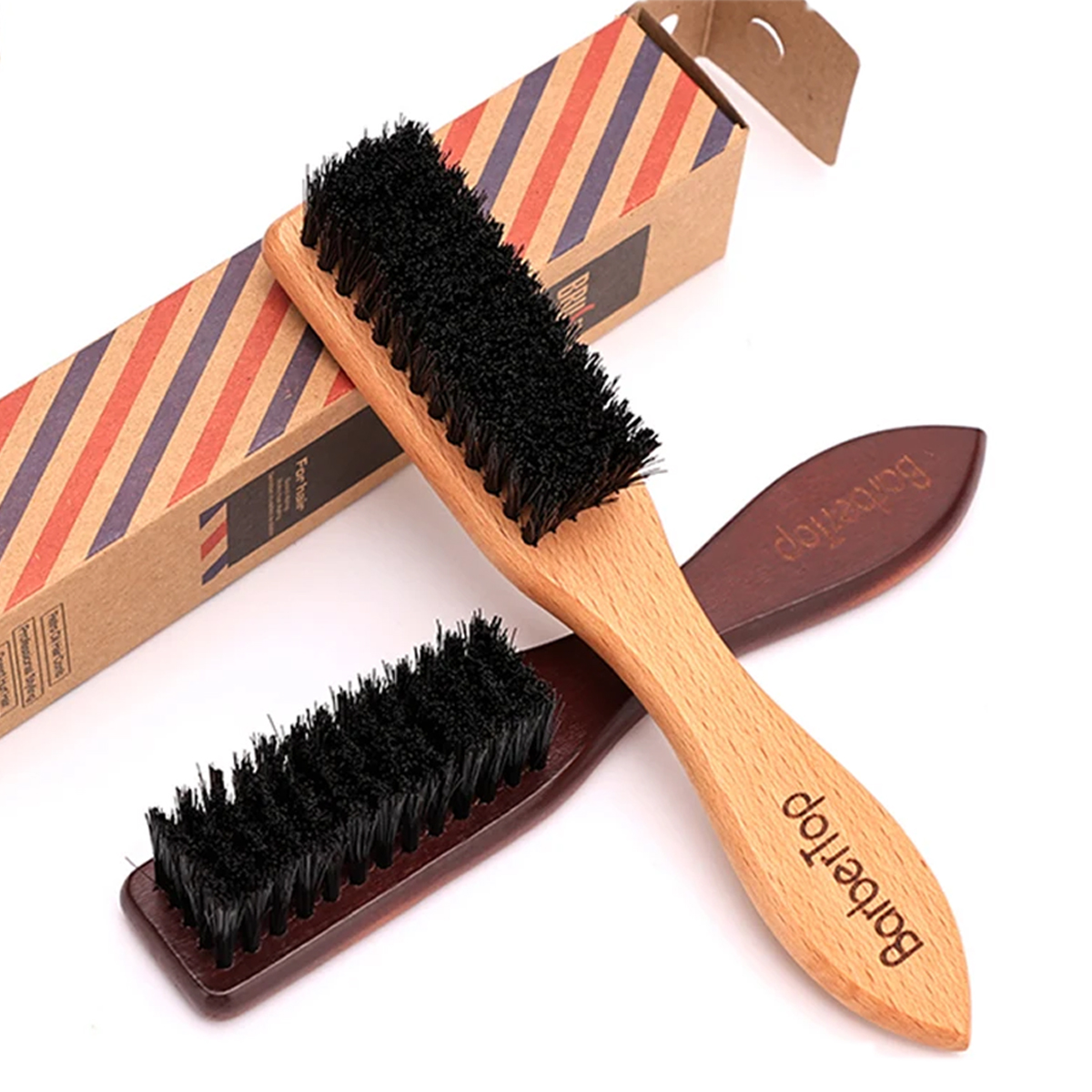 Barbershop Wooden Handle Boar  - Home Barbershop ulasan dan harga