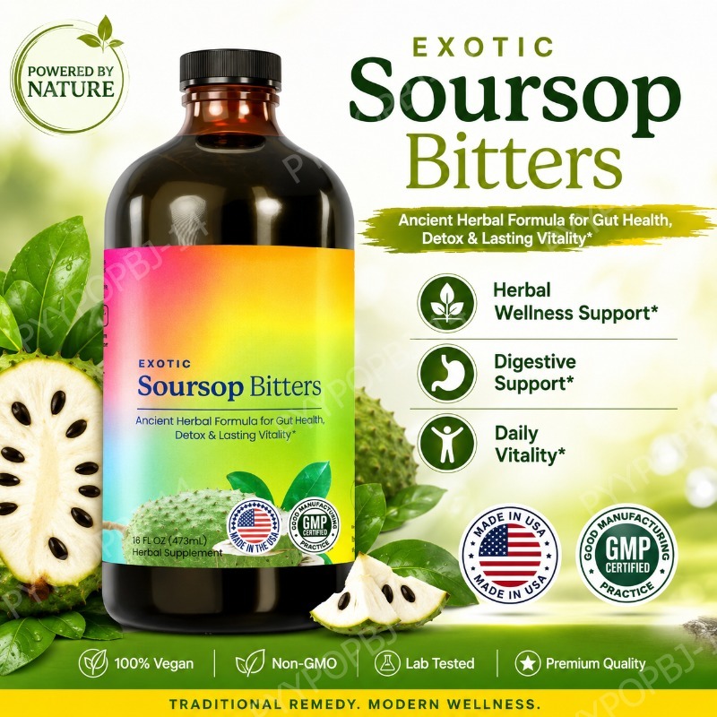 Exotic Soursop Bitters Herbal  - Bitters Bottle Set ulasan dan harga