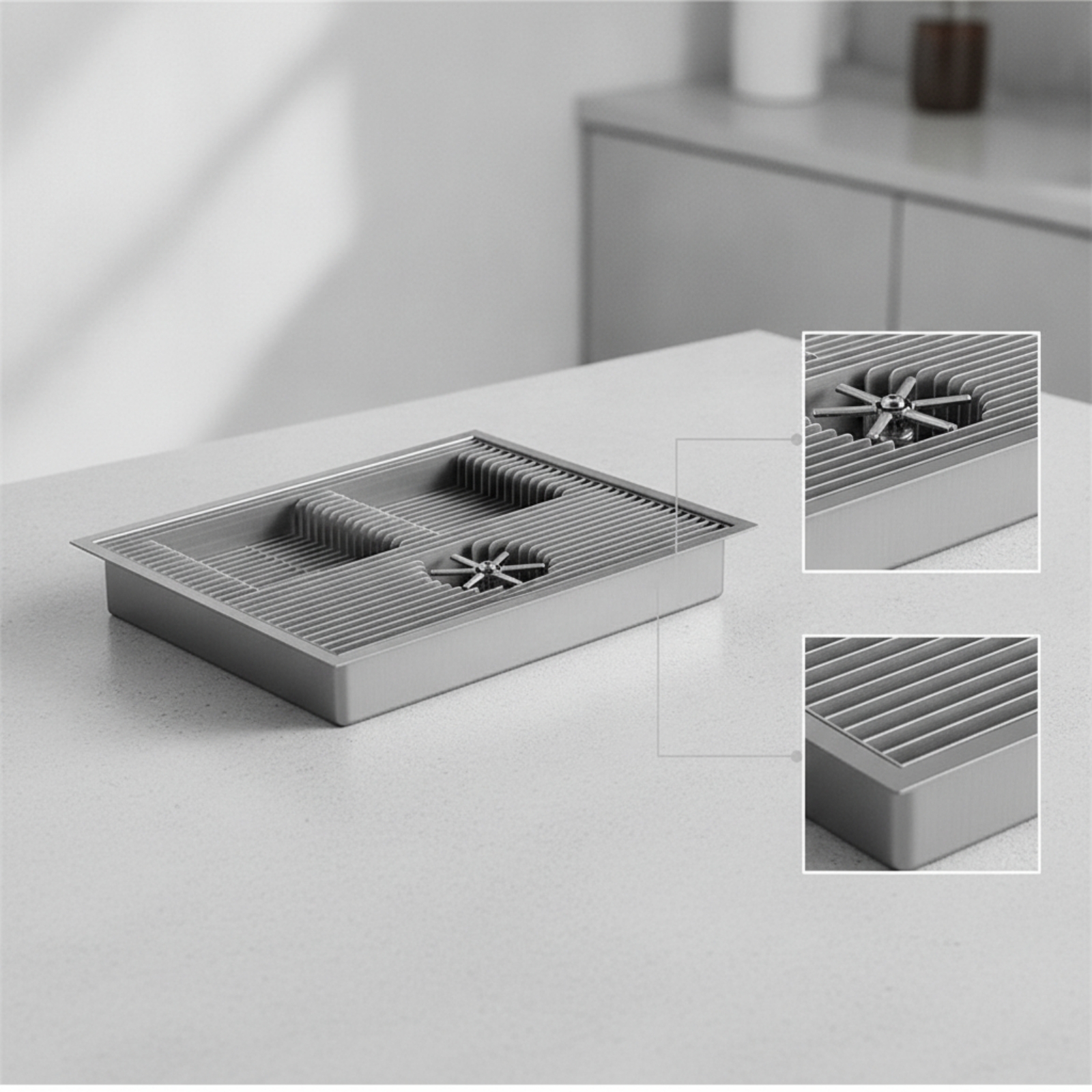 Flat Coffee Drainage Tray Buil - Home Barista ulasan dan harga