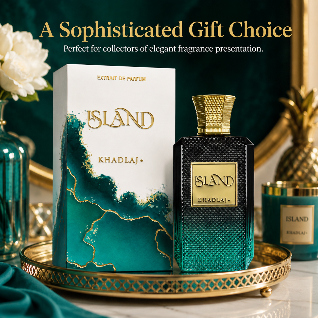 KHADLAJ Island Extrait De Parf - Home Bar Accessories ulasan dan harga