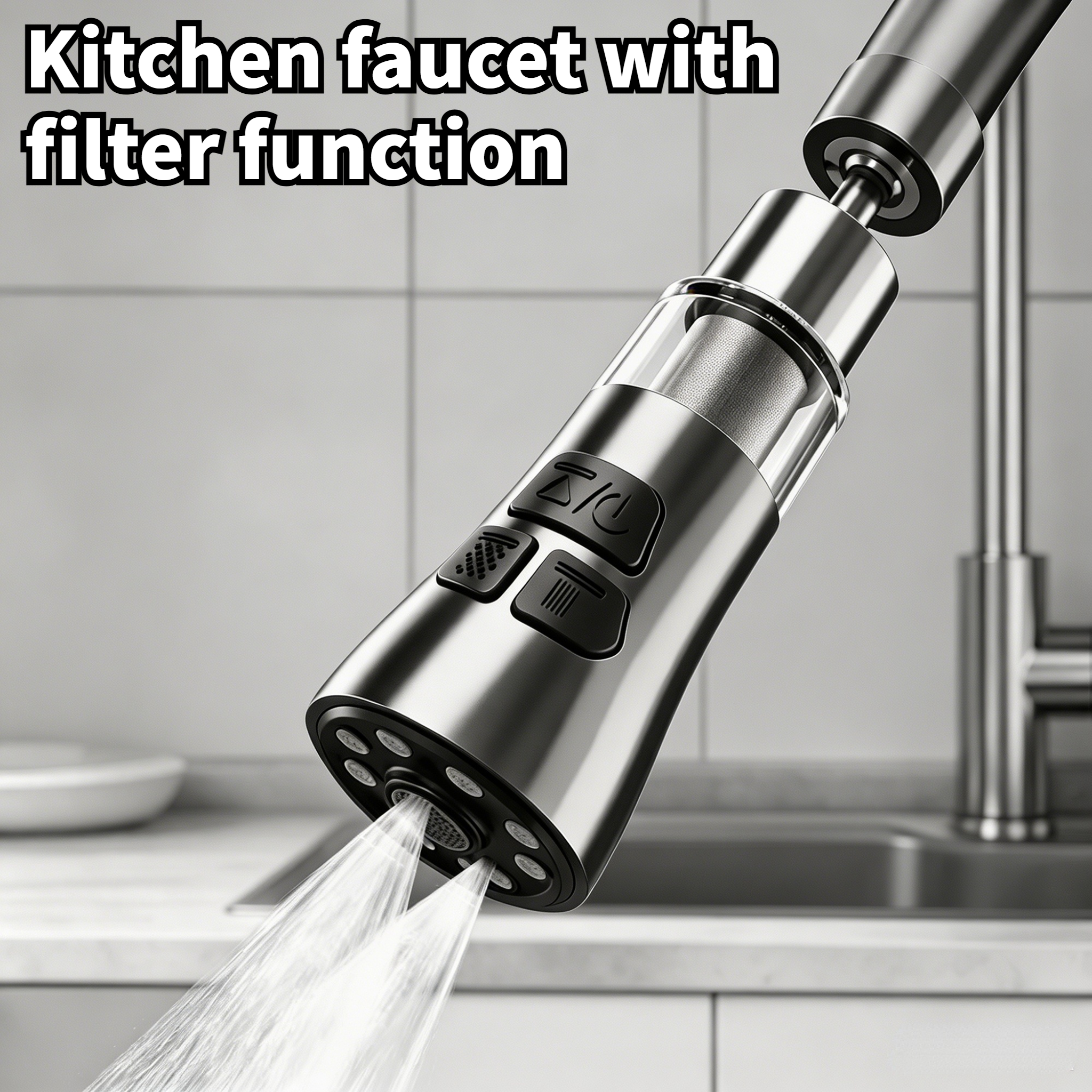 Kitchen Faucet Extender With F - Home Bar Sink ulasan dan harga