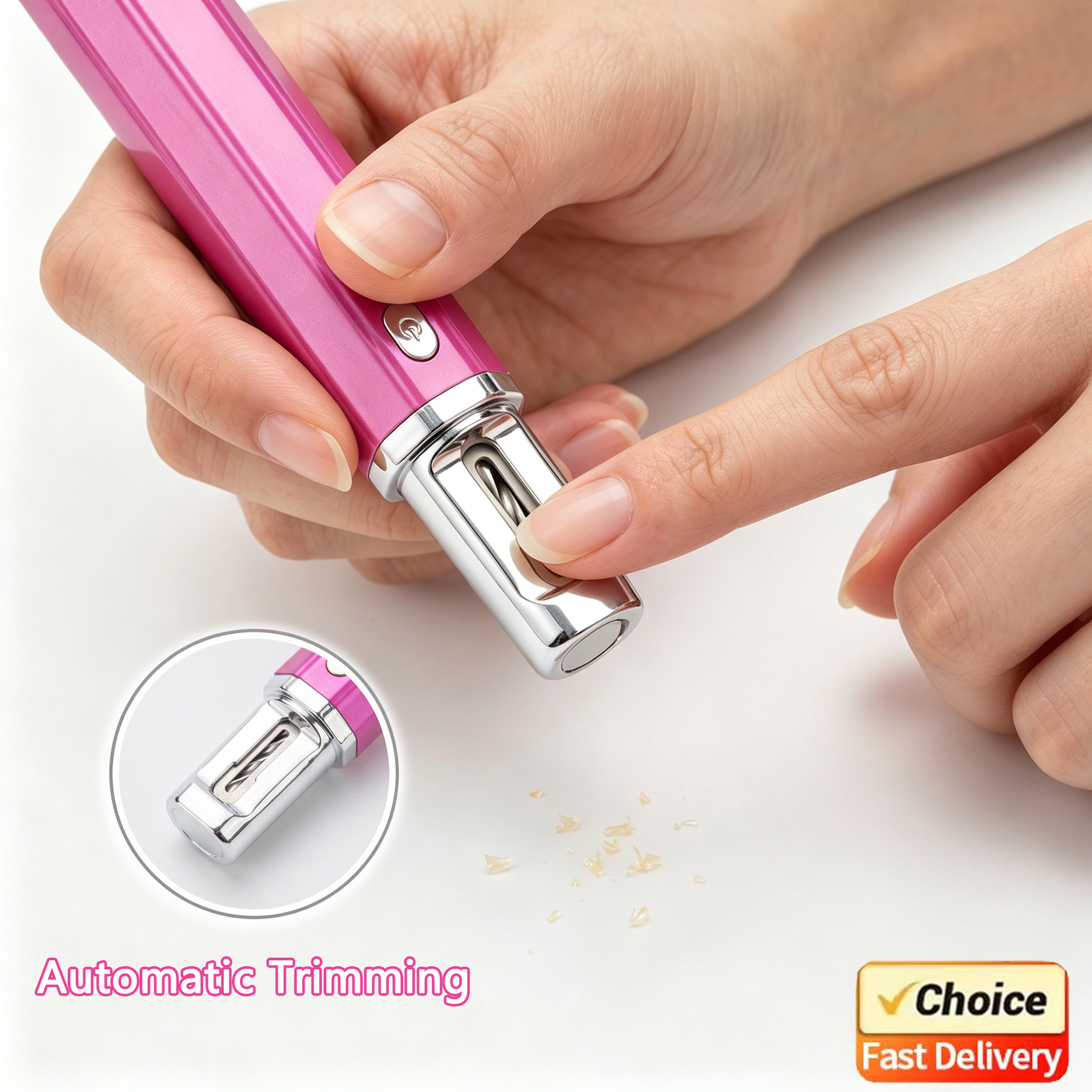 Electric Nail Clipper Trimmer  - Home Barbershop ulasan dan harga