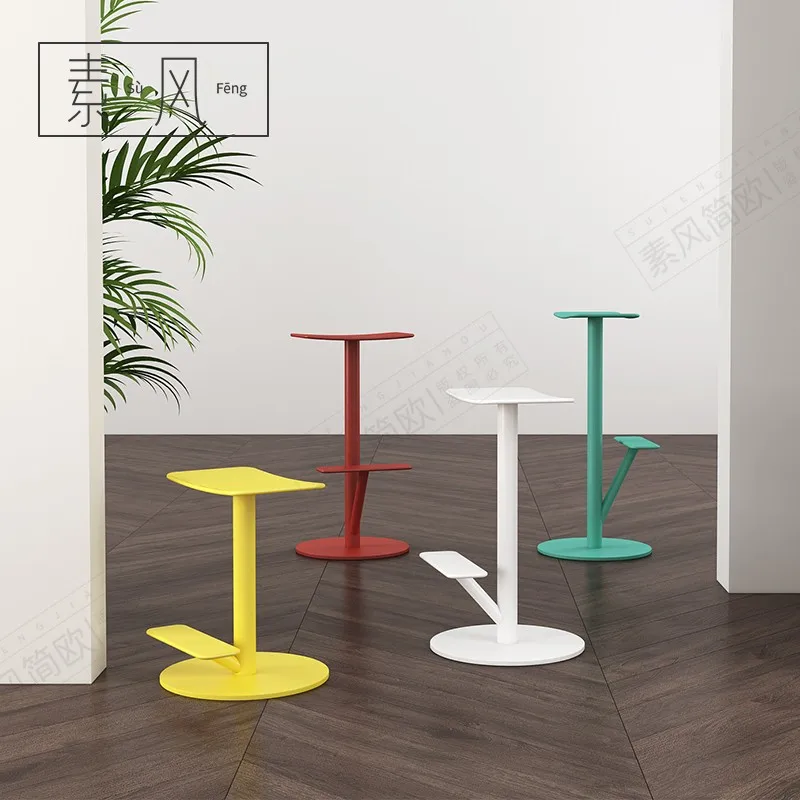 Net Red Ins Bar Chair Scandina - Home Bar Stools ulasan dan harga