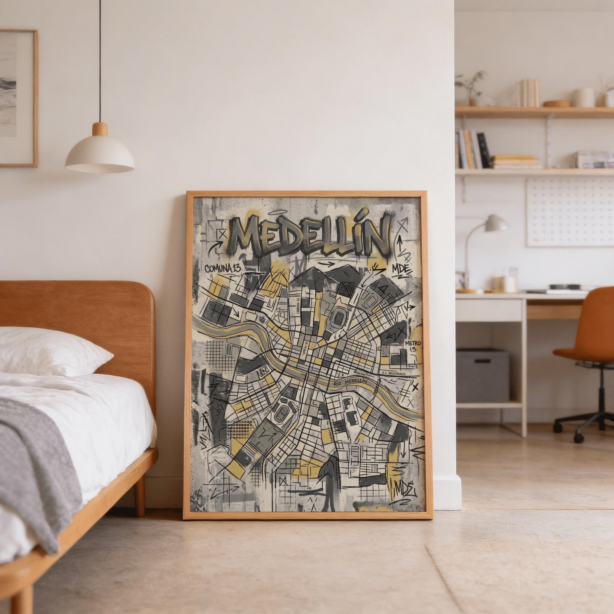 Urban Hand-Drawn Streets Graff - Home Barcelona ulasan dan harga