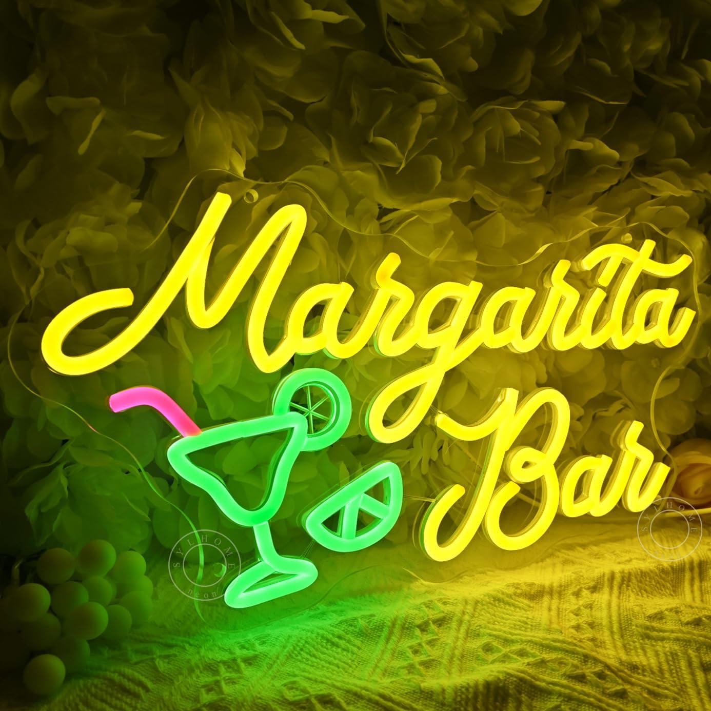 Margarita Bar Neon Sign Dimmab - Home Bar And Kitchen ulasan dan harga