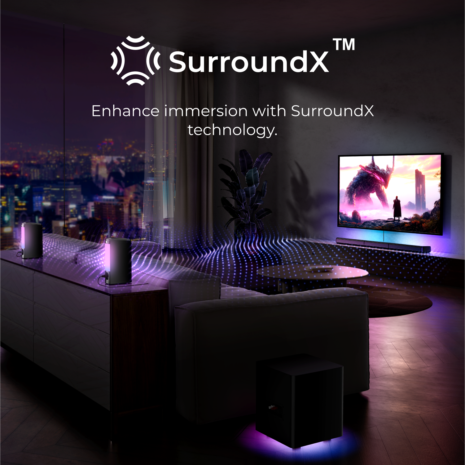 ULTIMEA 410W 7.1ch Soundbar wi - Home Bar And Theater ulasan dan harga