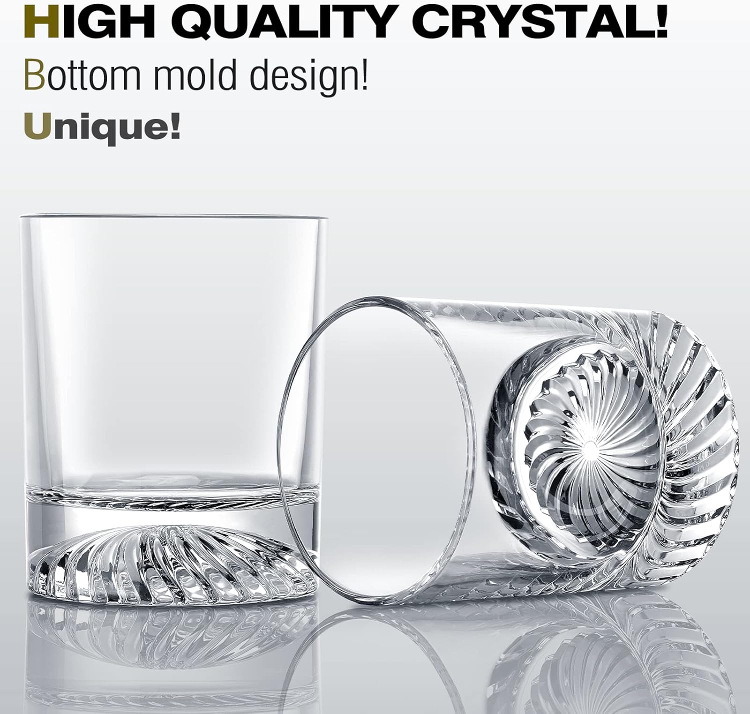 Whiskey Glasses Set of 4 12oz  - Home Bar Set ulasan dan harga