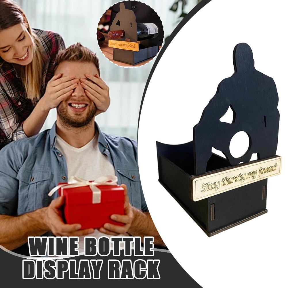 Creative Wine Bottle Display S - Home Bar Stand ulasan dan harga