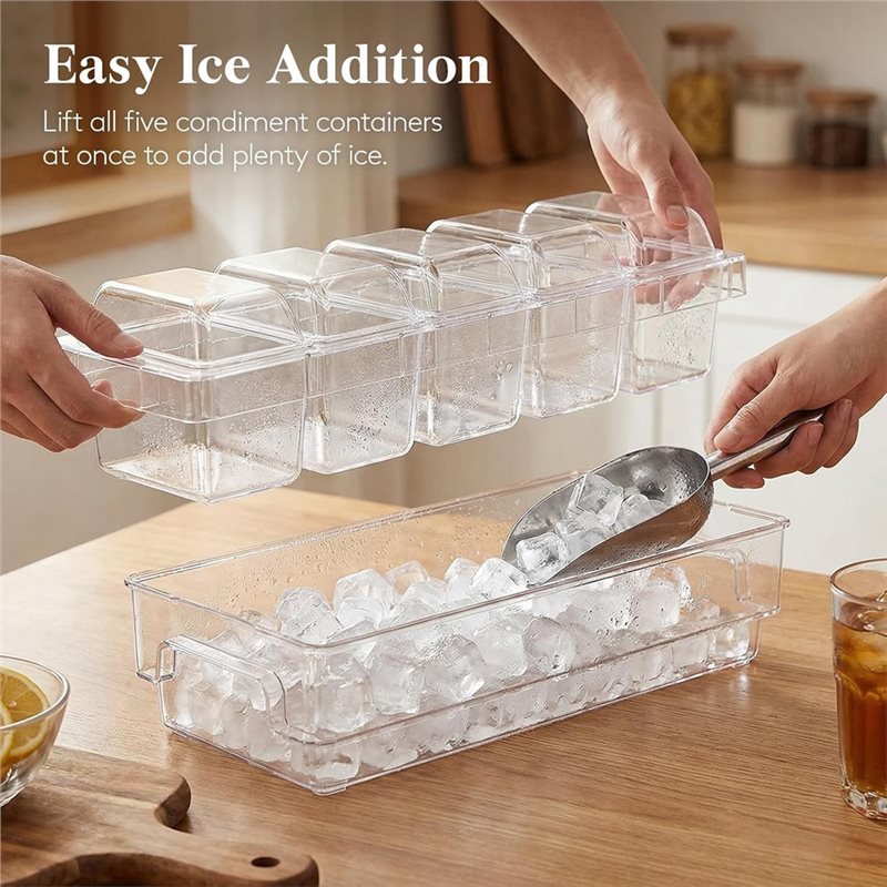 A27F-For Bar Supplies Taco For - Garnish Tray Set ulasan dan harga