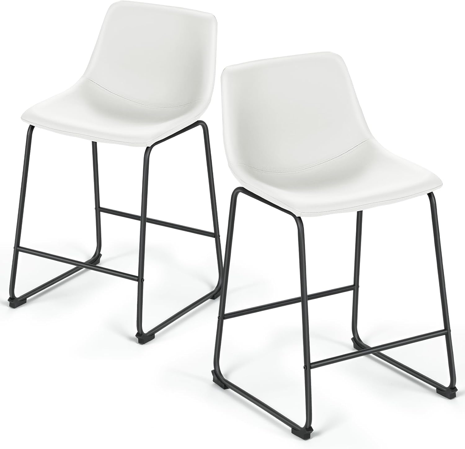 Bar Stools Set of 2 with Metal - Home Bar Stools ulasan dan harga
