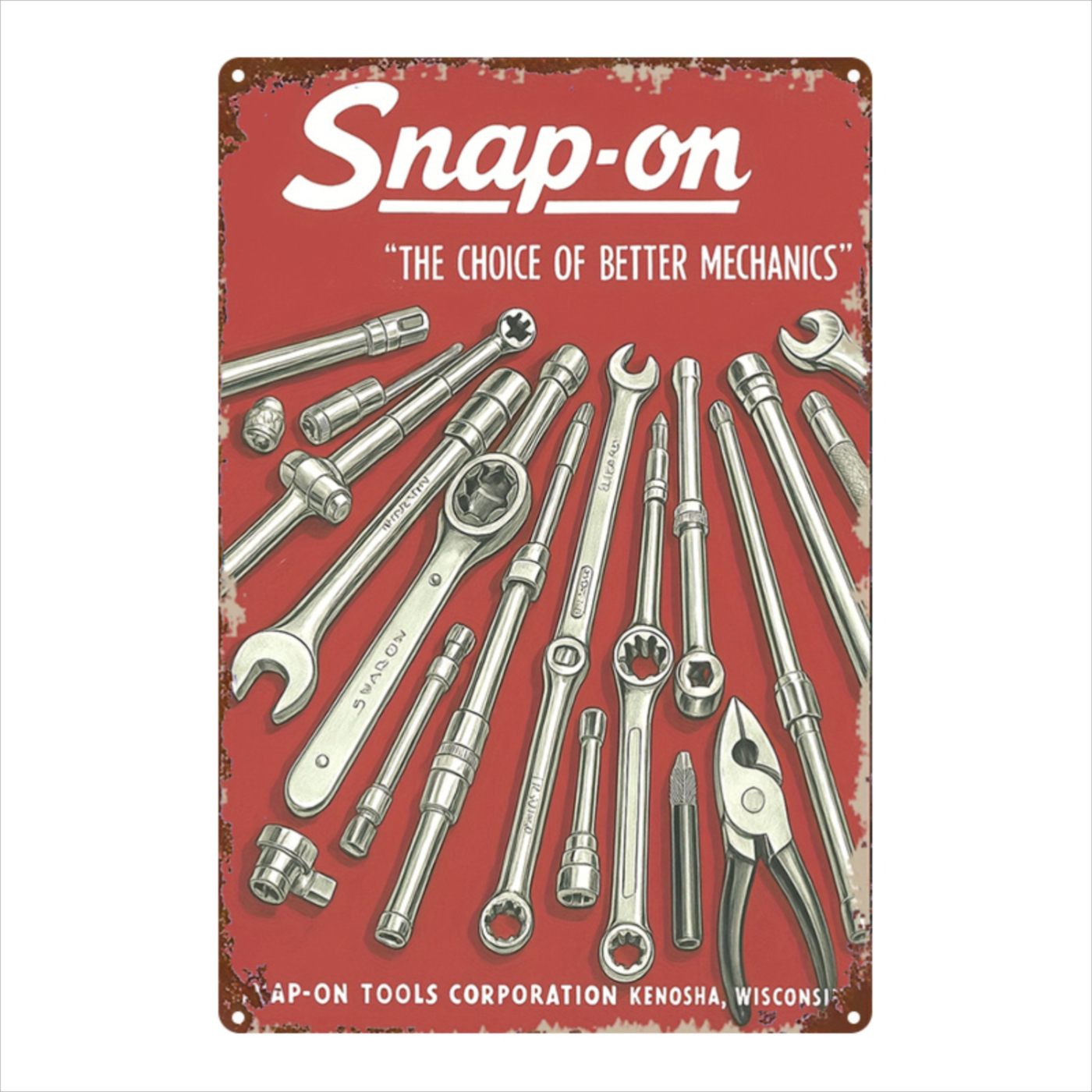 2D Flat, 1pc, Metal Sign, Snap - Home Bar Set ulasan dan harga