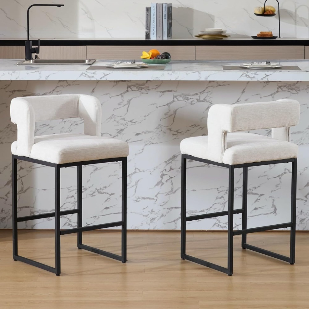 Modern Bar Stools Set of 2, 26 - Home Bar Stools ulasan dan harga