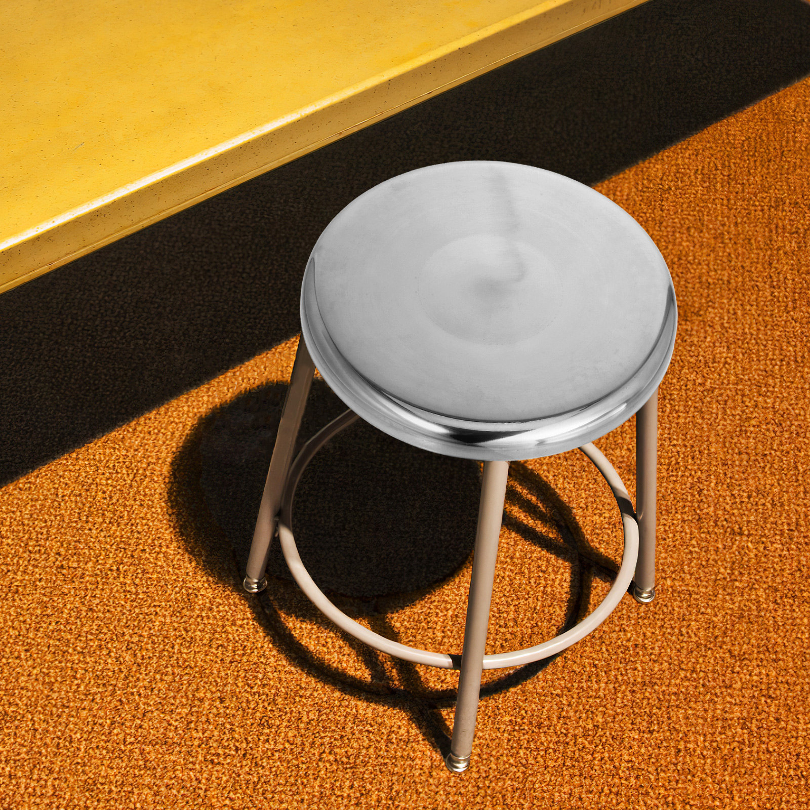 Stainless Steel Round Stool Se - Home Bar Stools ulasan dan harga