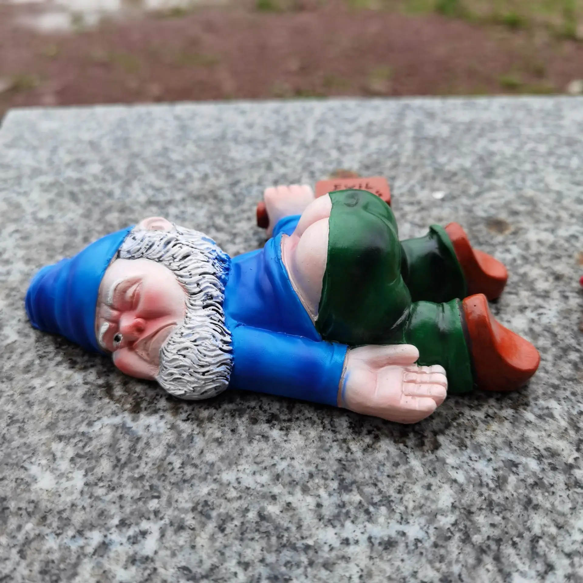 15cm Drunken Garden Gnomes  Fu - Home Bargains ulasan dan harga