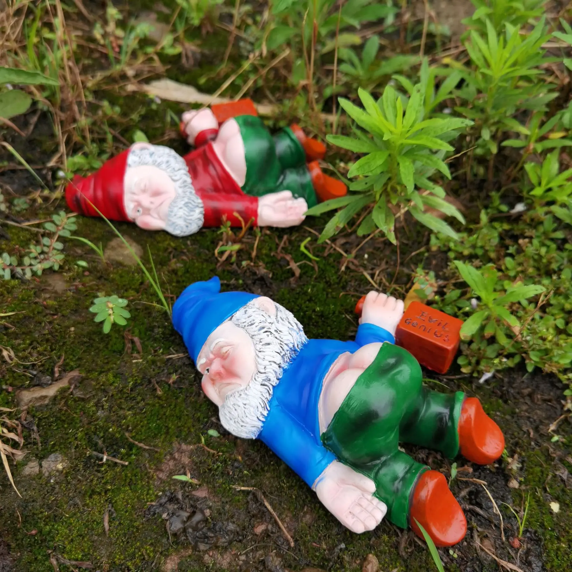 15cm Drunken Garden Gnomes  Fu - Home Bargains ulasan dan harga
