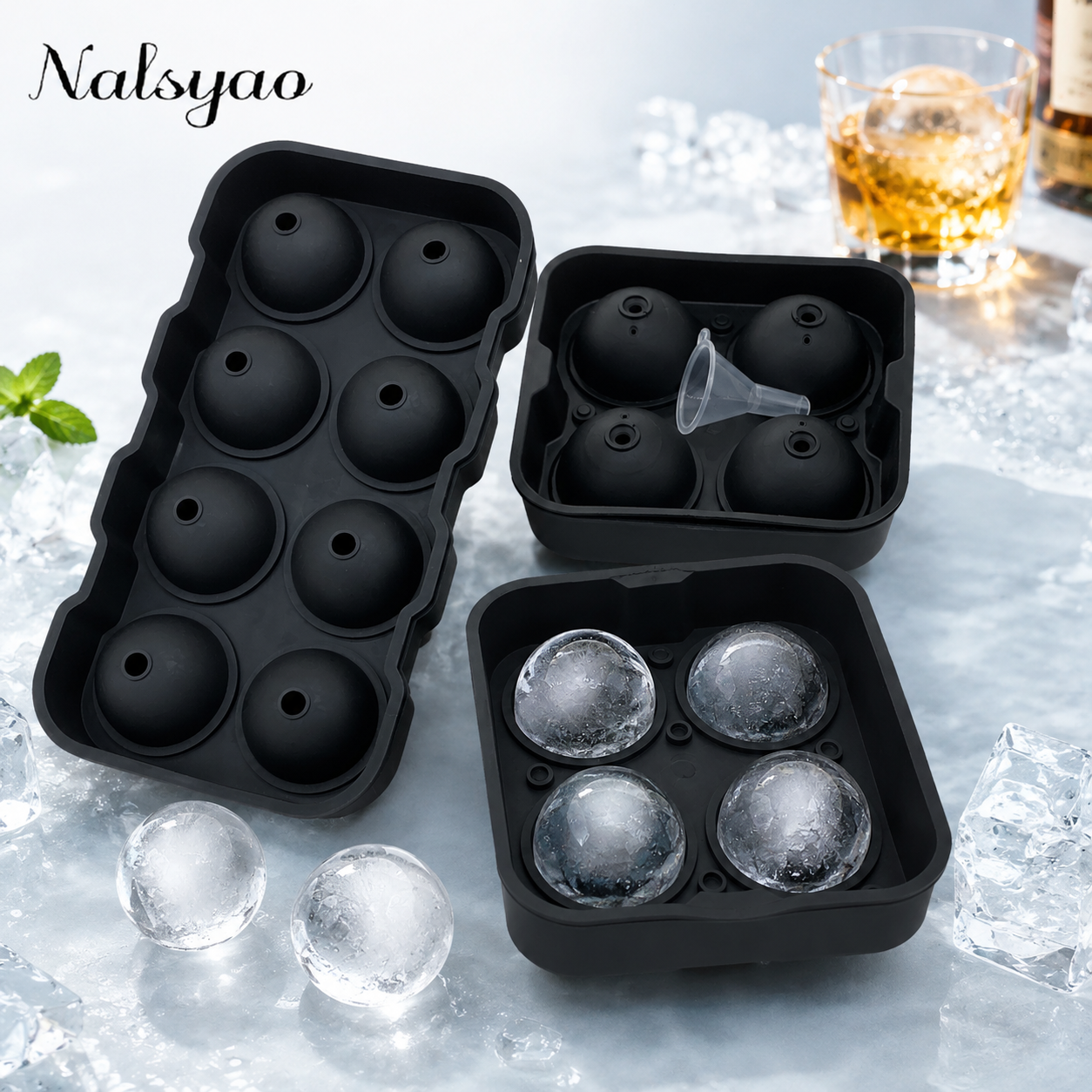 Wholesale Ice Cube Silicone Ic - Ice Mold Sphere ulasan dan harga