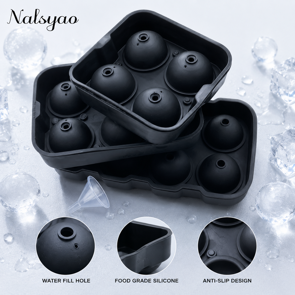 Wholesale Ice Cube Silicone Ic - Ice Mold Sphere ulasan dan harga