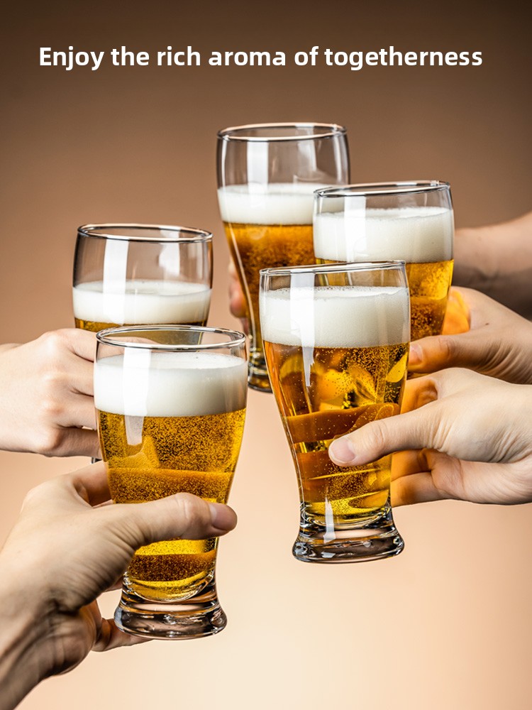 Thickened Crystal Beer Glasses - Home Bar Set ulasan dan harga