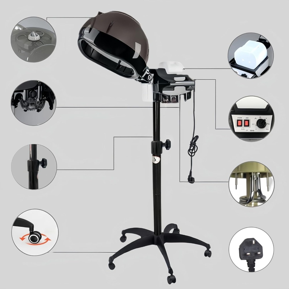 Professional Hooded Hair Steam - Home Barbershop ulasan dan harga