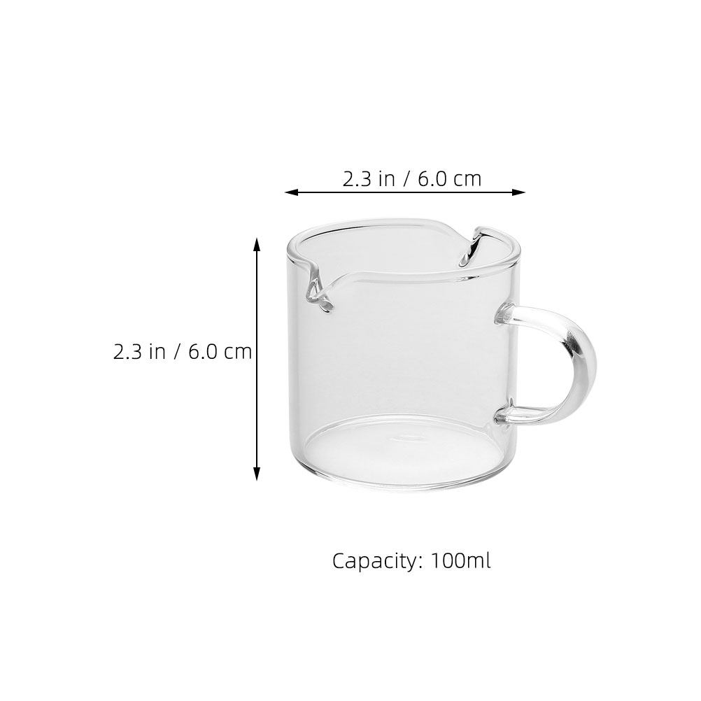 2Pcs 100Ml Double Spout Espres - Home Bar Set ulasan dan harga