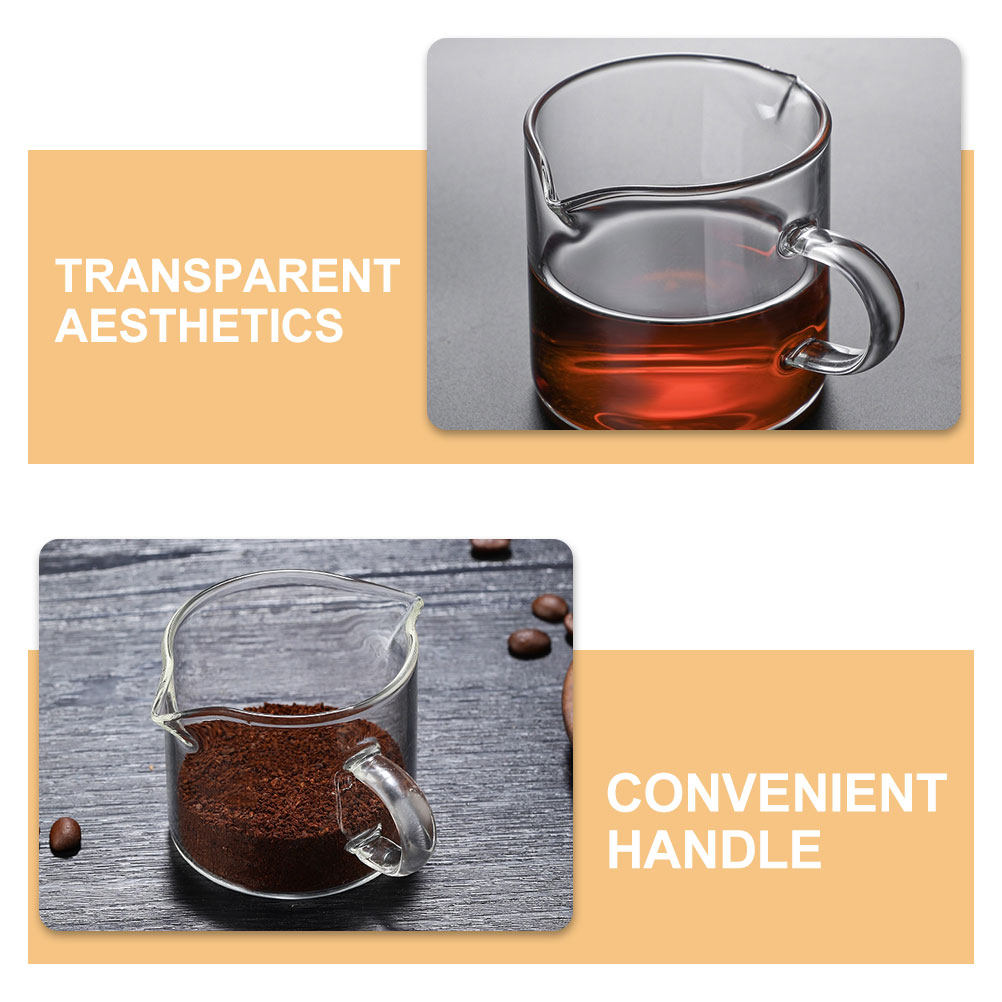 2Pcs 100Ml Double Spout Espres - Home Bar Set ulasan dan harga