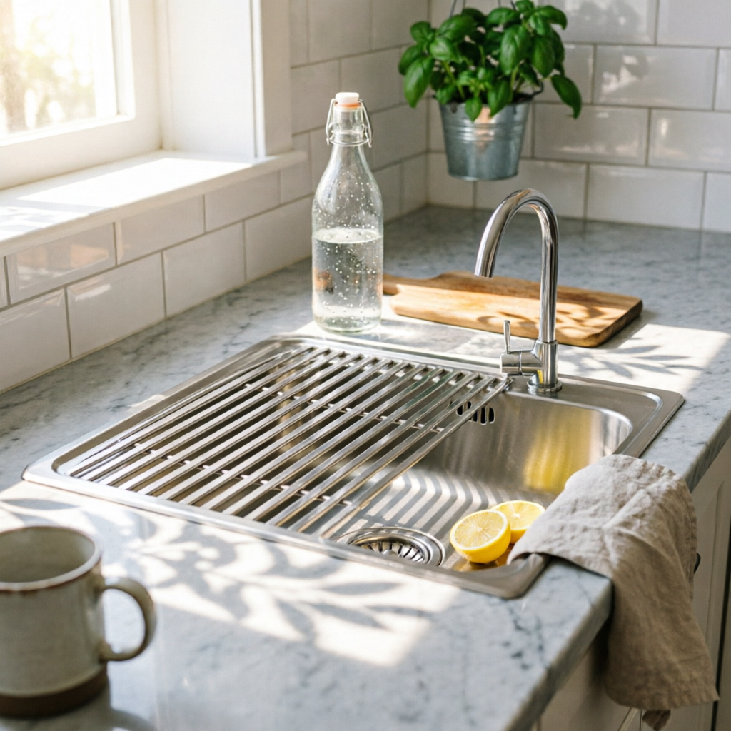 Inset Tea Tray with Faucet Ope - Home Barista ulasan dan harga